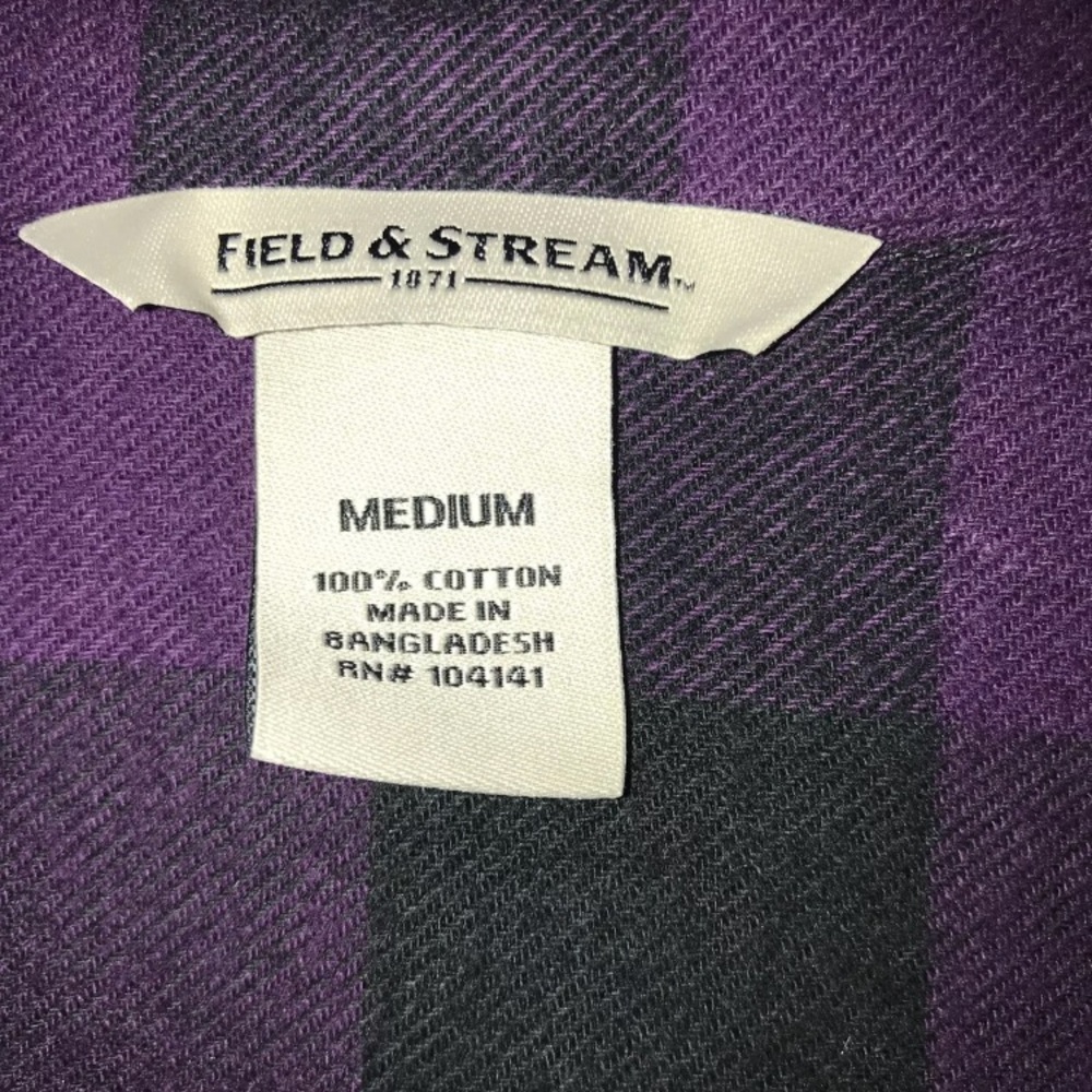 field and stream flannel